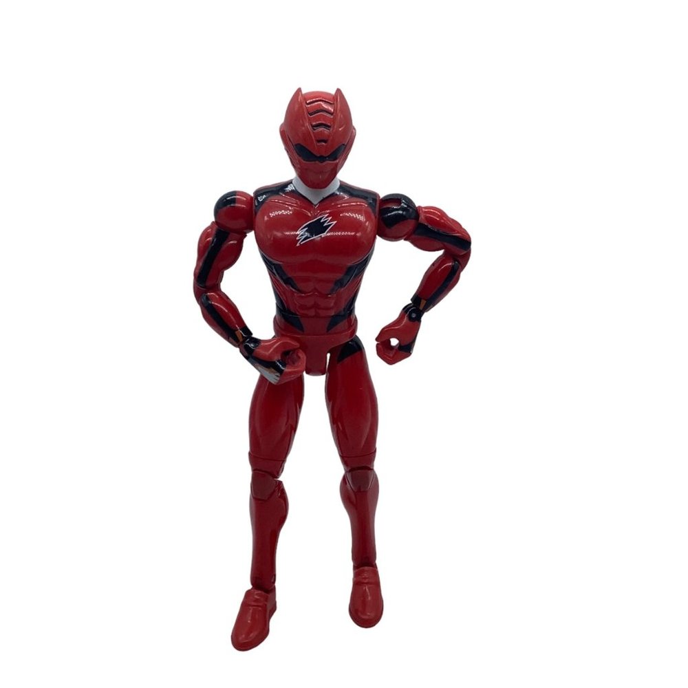 Power Rangers Red Ranger Super Megaforce Jungle Fury Master Action Figure 11.5"